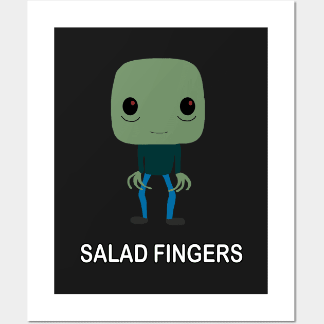 Salad Fingers Funko Wall Art by Danielle